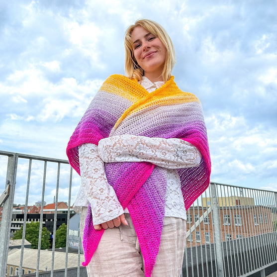 Simple Lines Alpaca - Châle
6