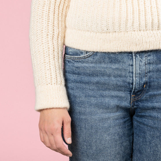 Skyler - Pull en côtes anglaises
6