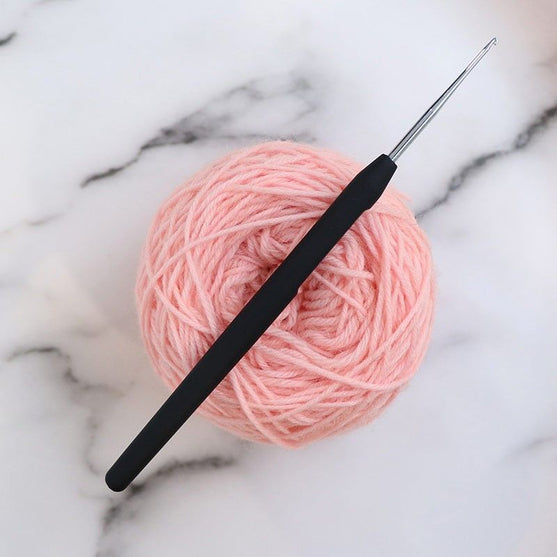 Crochet acier avec manche ergonomique - KnitPro
6