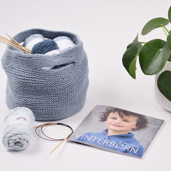 Sac à pelotes Tricoté
2