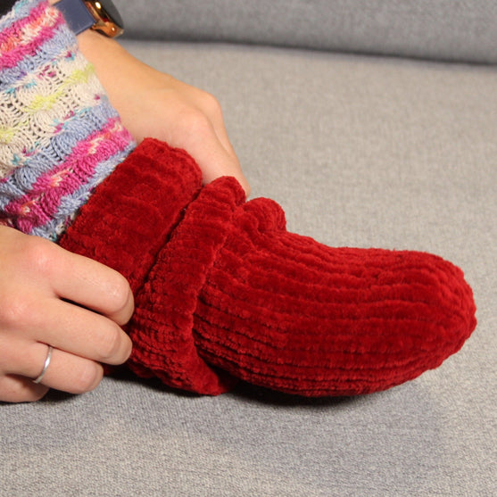 Canapé chaussettes - Chaussettes tricotées
5