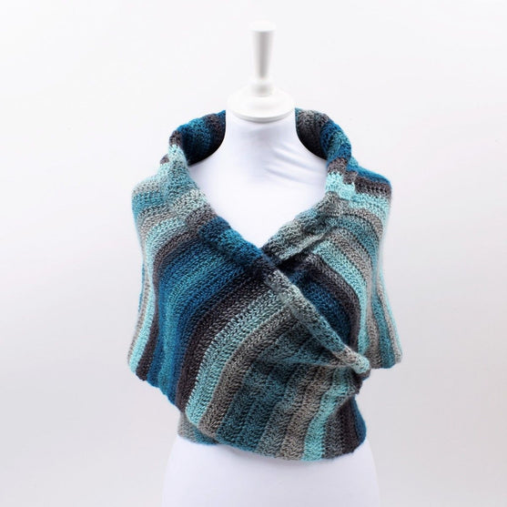 Châle pointe à pointe - Manarola
4