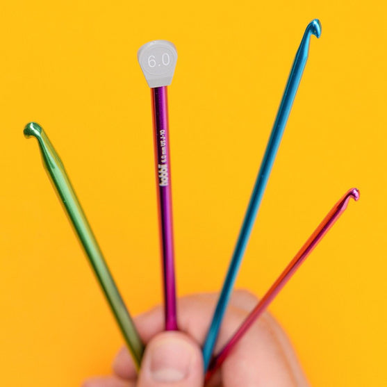 Crochet Tunisien en Aluminium - 27 cm - Hobbii
3