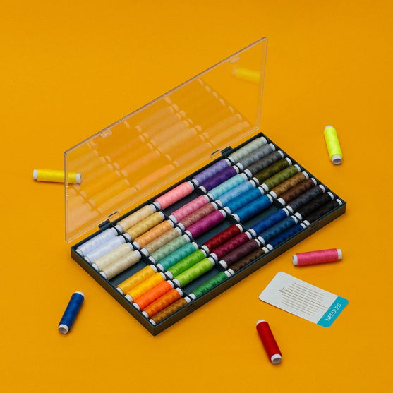 Ensemble de fils à coudre - 50 couleurs - Hobbii
4