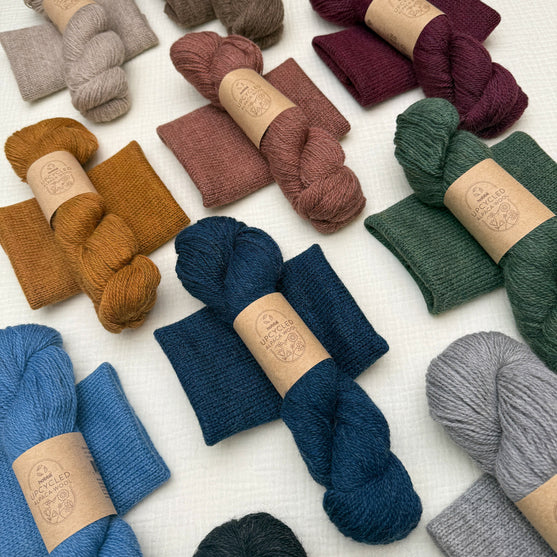 Upcycled Alpaca Wool (Édition limitée) - Upcycled
3