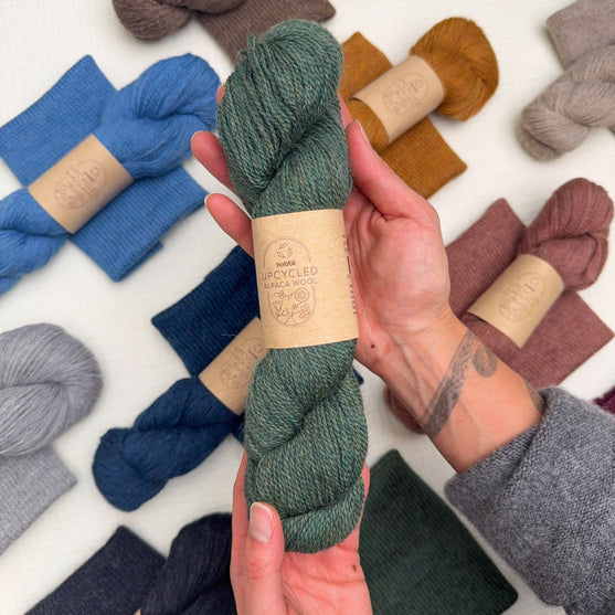 Upcycled Alpaca Wool (Édition limitée) - Upcycled
4