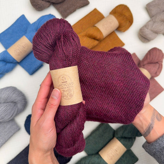 Upcycled Alpaca Wool (Édition limitée) - Upcycled
2