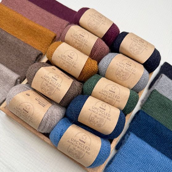 Upcycled Alpaca Wool Big (Édition limitée) - Upcycled
2