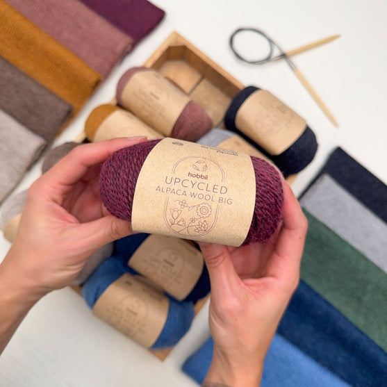 Upcycled Alpaca Wool Big (Édition limitée) - Upcycled
3