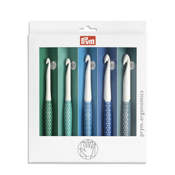 

Set de crochets laine ergonomiques - Prym
1