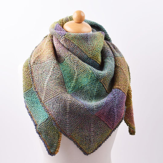 Châle tricoté Domino