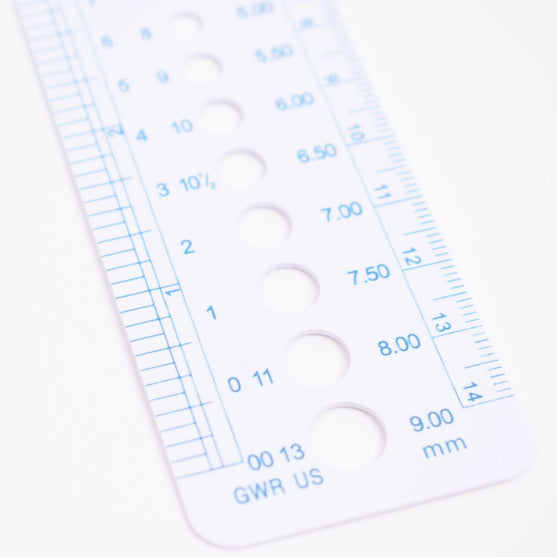 

Jauge pour aiguilles à tricoter - Hobbii
2