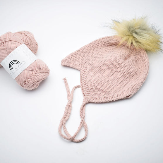 

Bonnet Bébé tricoté – Coton
1