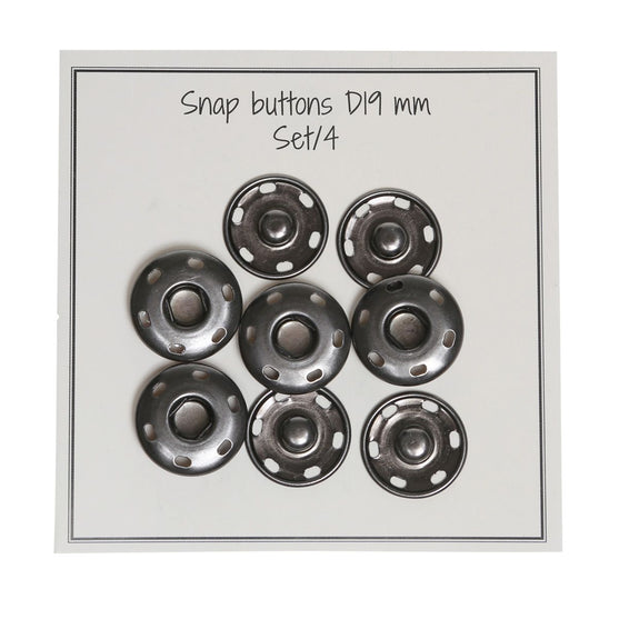 

Boutons pressoirs - 19 mm - Go Handmade
1