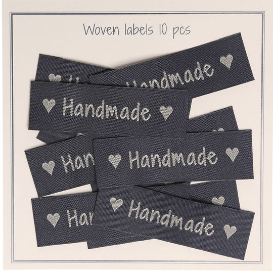 10 Etiquettes - Handmade - Go Handmade