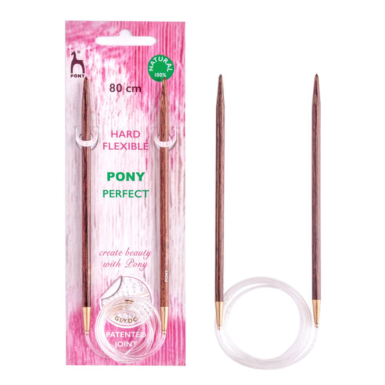 

Aiguilles circulaires Perfect - 80 cm - Pony
1