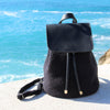 

Rabat de sac avec bouton magnétique - Noir/Bronze - Go Handmade
2