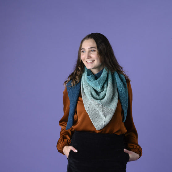 

Emerald - Châle Domino
1