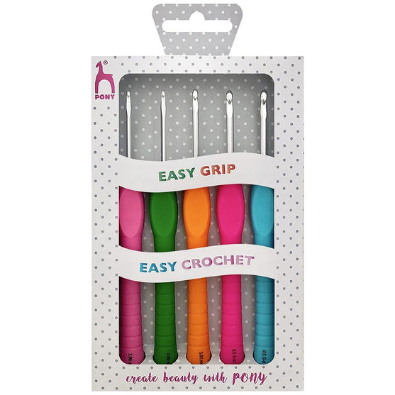 

Set crochets Easy Grip - Pony
1