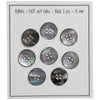 

Boutons de nacre - Noir - Go Handmade
1