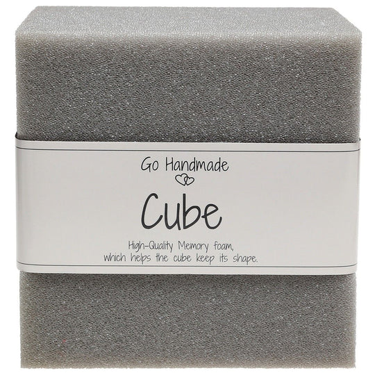 Mousse à mémoire de forme - Cube - Go Handmade