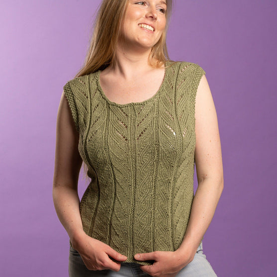 

Eva - Haut d’été en Rainbow Bamboo
1