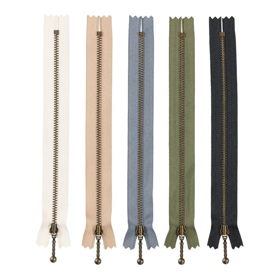 

Fermeture éclair - Laiton antique - YKK
1