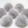 

Pompon, Gris, large/13 cm - Go Handmade
2