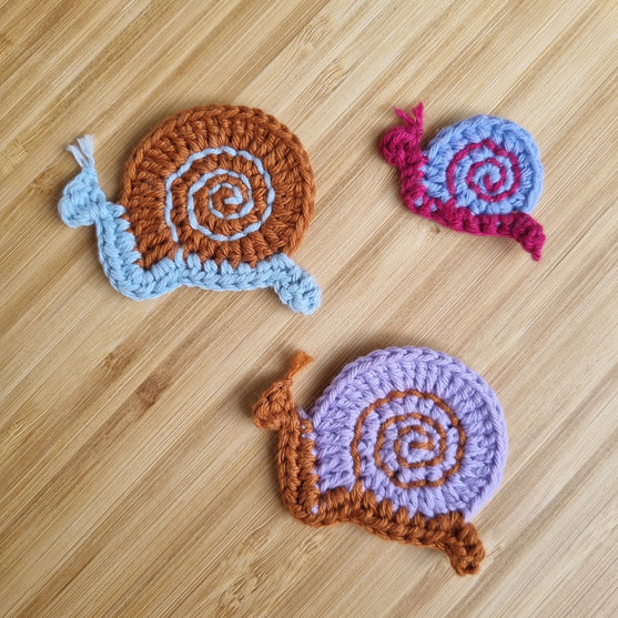 

Hugo Escargot - Appliqué
1