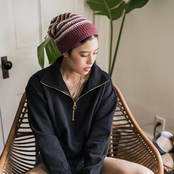 

Serene Stripes - Bonnet
3