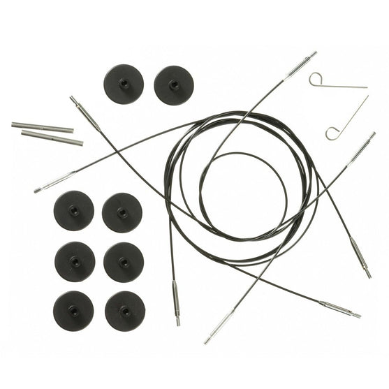 

Set d'aiguilles circulaires interchangeables Stellar Deluxe - Sapphire - Hobbii
7