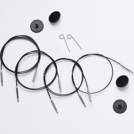 Câble Swivel - Black - KnitPro