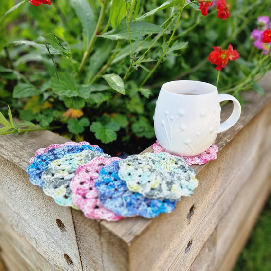 

Silk Print Flower - Sous-verres
1