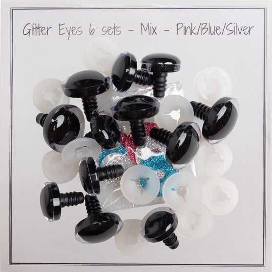 

Yeux de sécurité à paillettes - Grands - Go Handmade
1