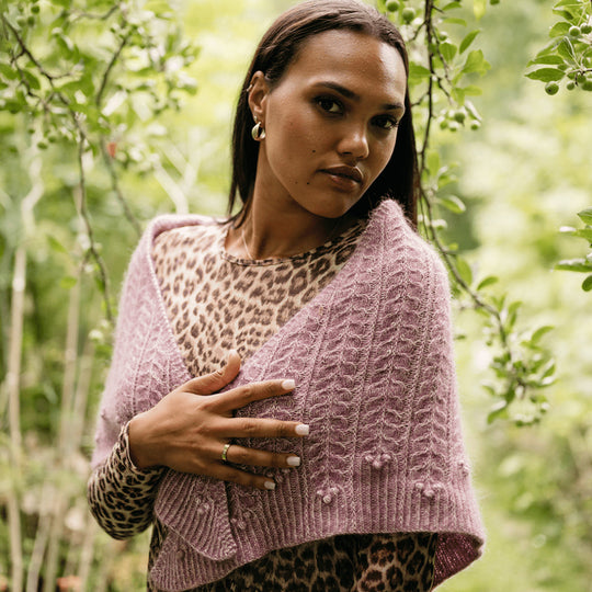 Muse Shawl - Châle Triangulaire Texturé