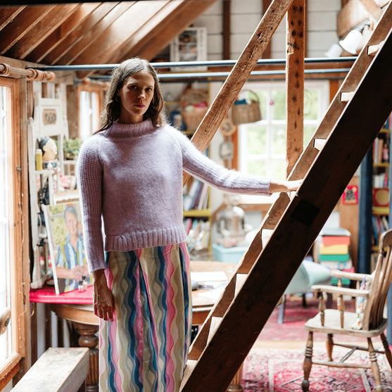 

Jacaranda - Pull Raglan
7