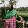

Hiedra Shawl - Châle avec Motif Feuille
5