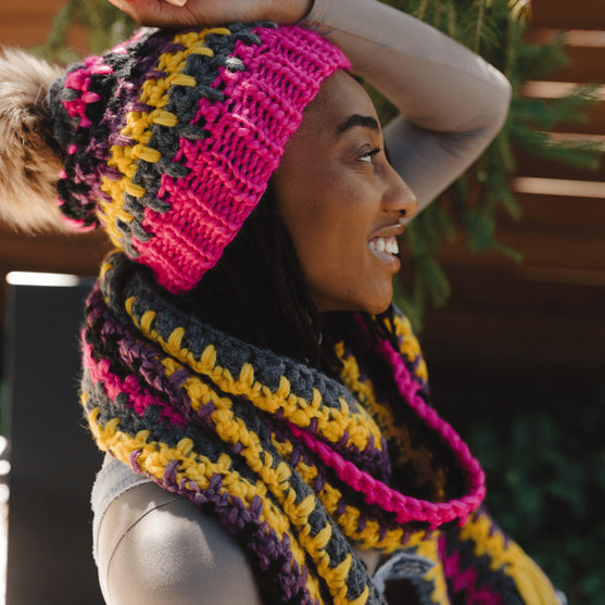 

Metro - Bonnet & Écharpe
1