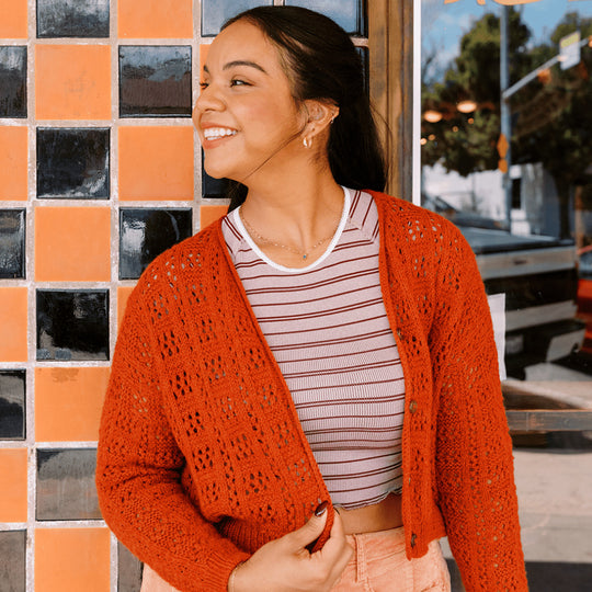 Timanfaya - Gilet Ajouré