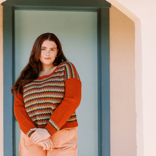 Lurdes - Pull Chevron