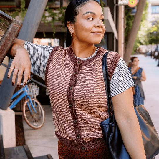 Bittern - Gilet Rayé