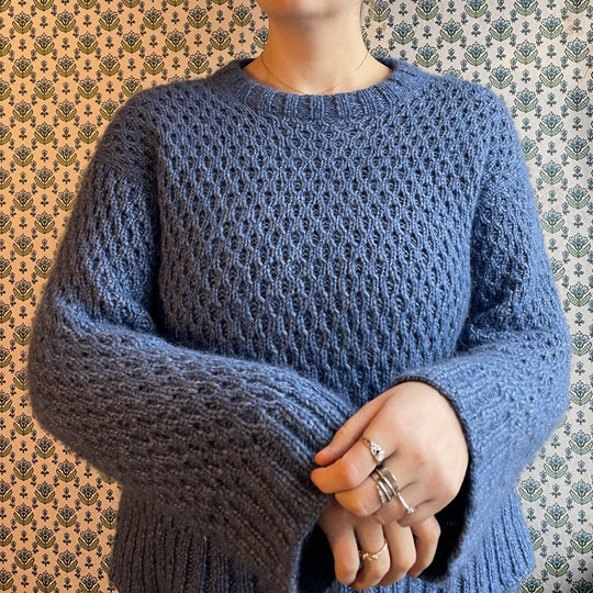 Easy Honeycomb Sweater - Pull
