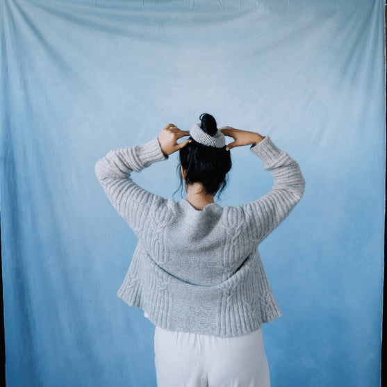 

Cloudbusting - Gilet torsadé
2