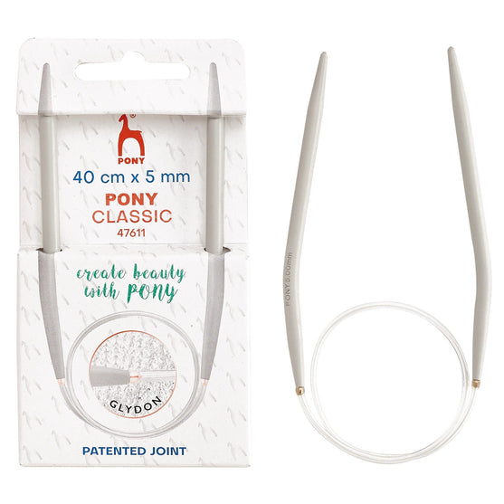 

Aiguilles circulaires - 40 cm - Pony
1