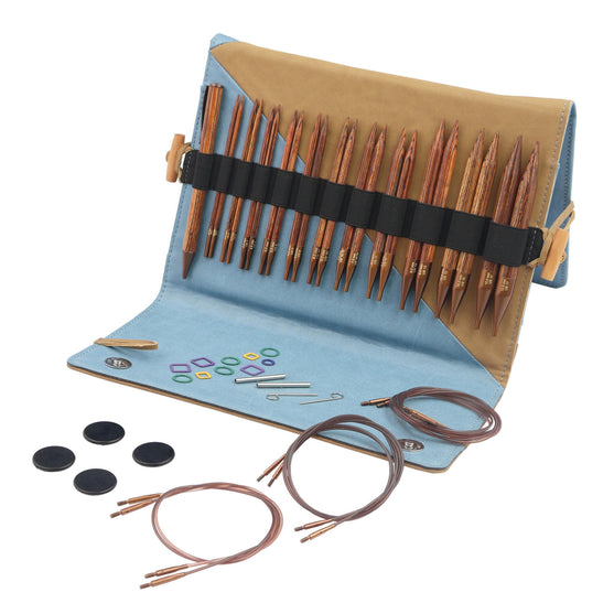 

Ginger Regal - Set d'aiguilles circulaires interchangeables - Bouleau - KnitPro
1