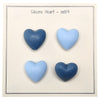 

Perles en silicone - Coeur - 4 pièces - Go Handmade
1