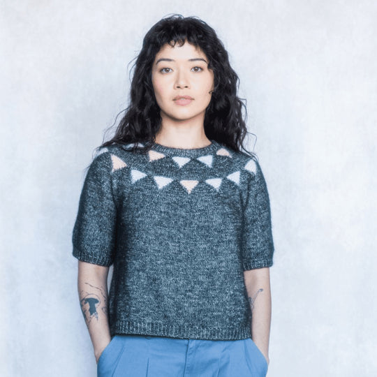 Acute - Tee-shirt en Jacquard