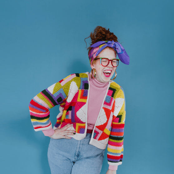 

No Shades of Grey - Cardigan - Crochet
1