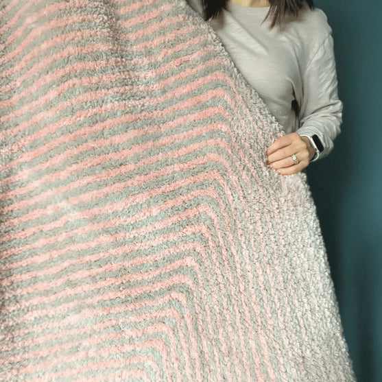 

Ruby’s Mitered Square Blanket - Couverture
3