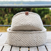

Moss Stitch Panier - Rond
1
